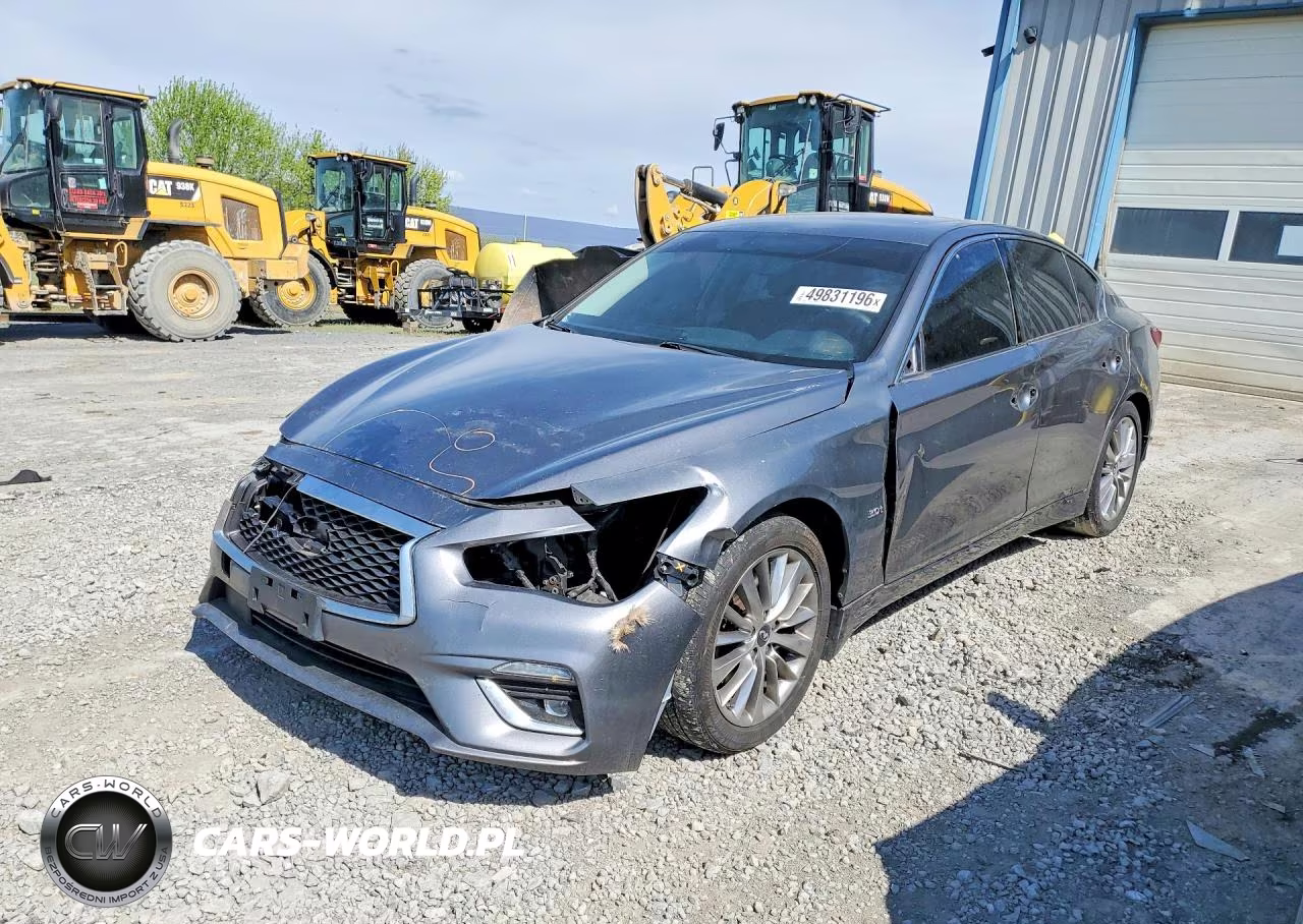 2019 Infiniti Q50 3.0T Luxe VIN:JN1EV7AR6KM554087 - 1
