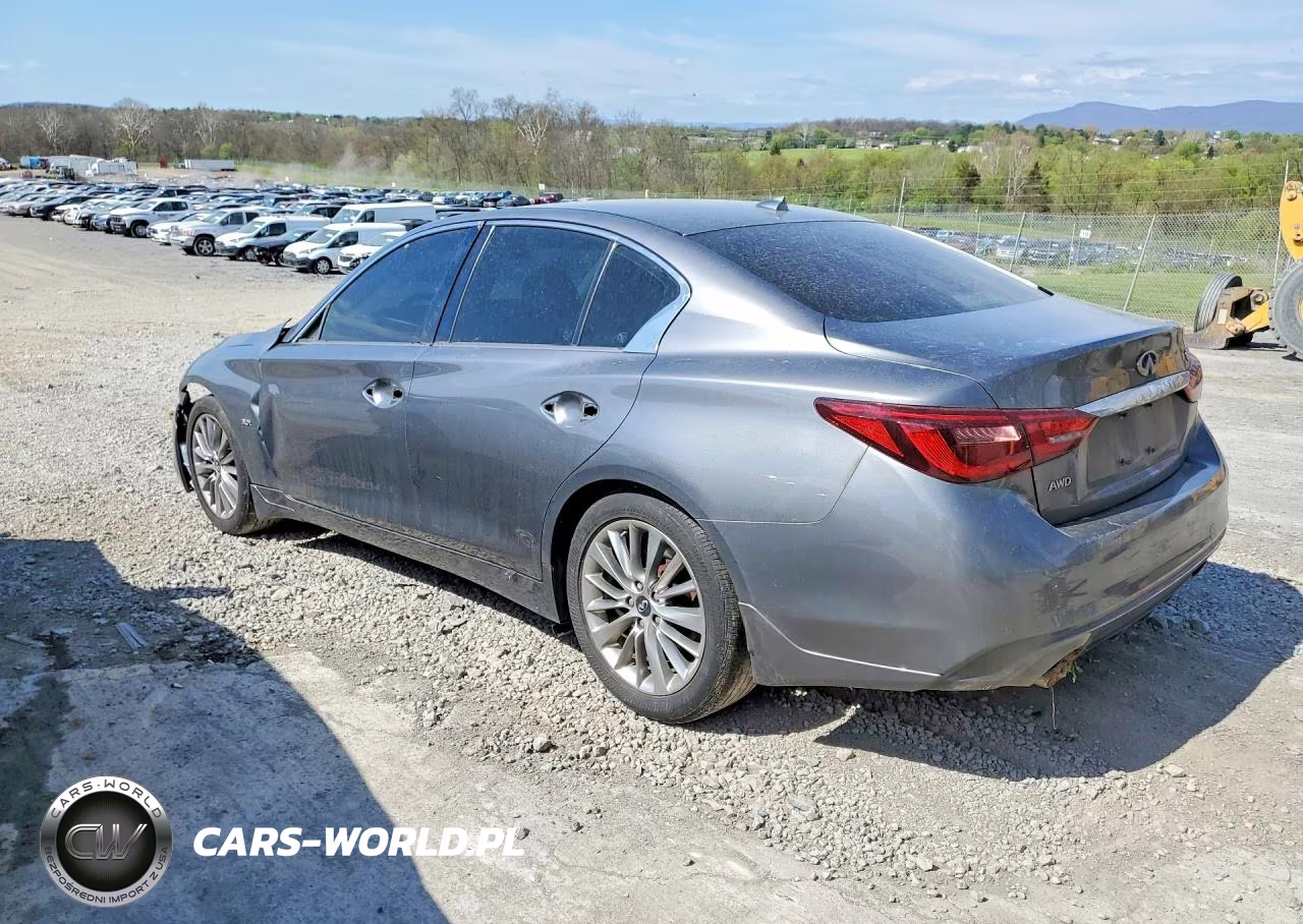 2019 Infiniti Q50 3.0T Luxe VIN:JN1EV7AR6KM554087 - 2