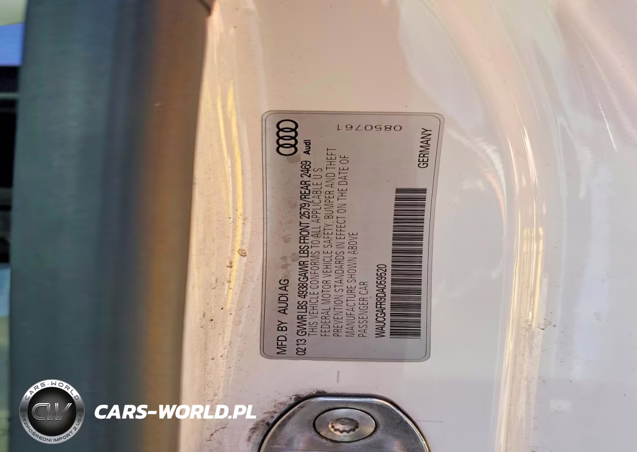 2013 Audi S5 Premium Plus VIN:WAUCGAFR9DA059520 - 12