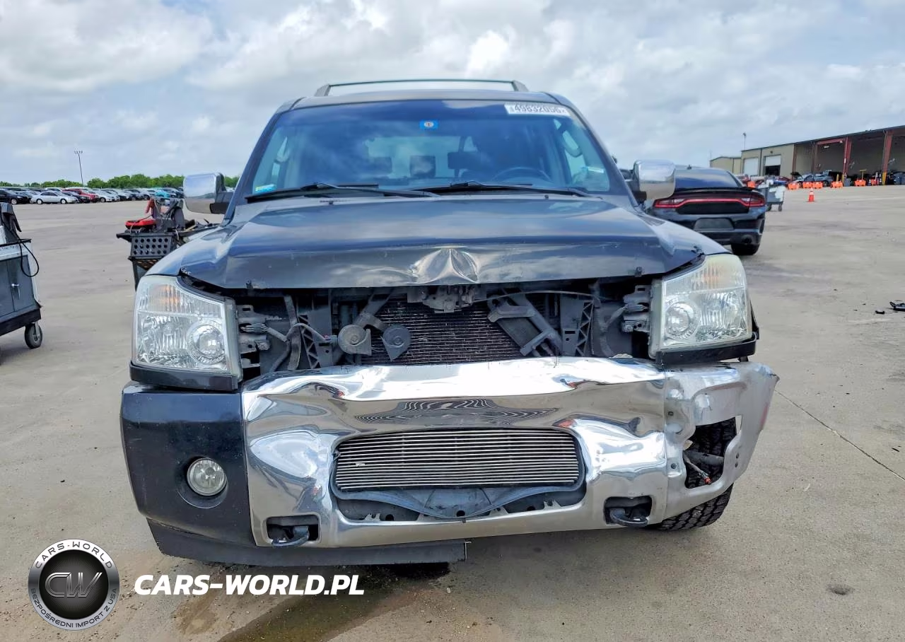 2007 Nissan Armada Se Ffv VIN:5N1BA08C97N721561 - 5
