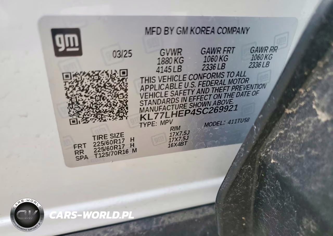 2025 Chevrolet Trax 1Lt VIN:KL77LHEP4SC269921 - 13