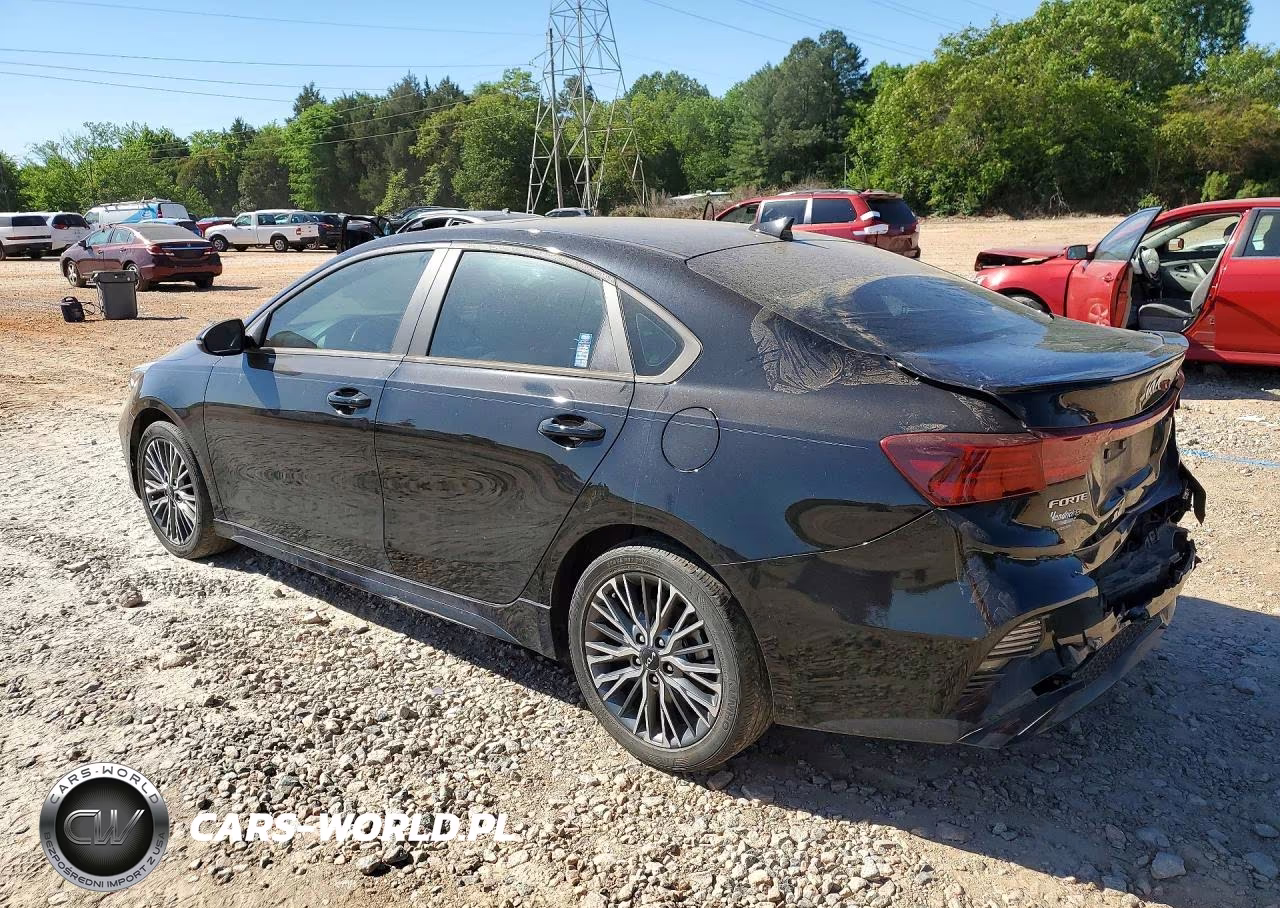 2022 Kia Forte Gt Line VIN:3KPF54AD4NE489053 - 2