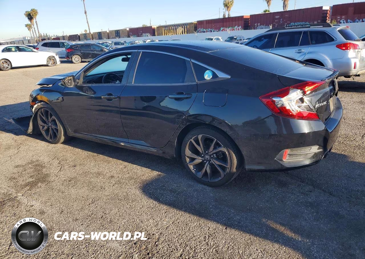 2020 Honda Civic Sport VIN:19XFC2F84LE204550 - 2