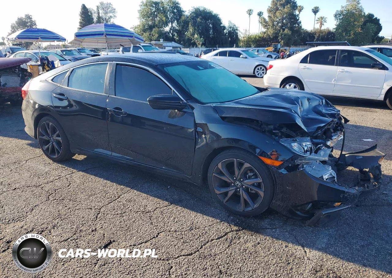 2020 Honda Civic Sport VIN:19XFC2F84LE204550 - 4