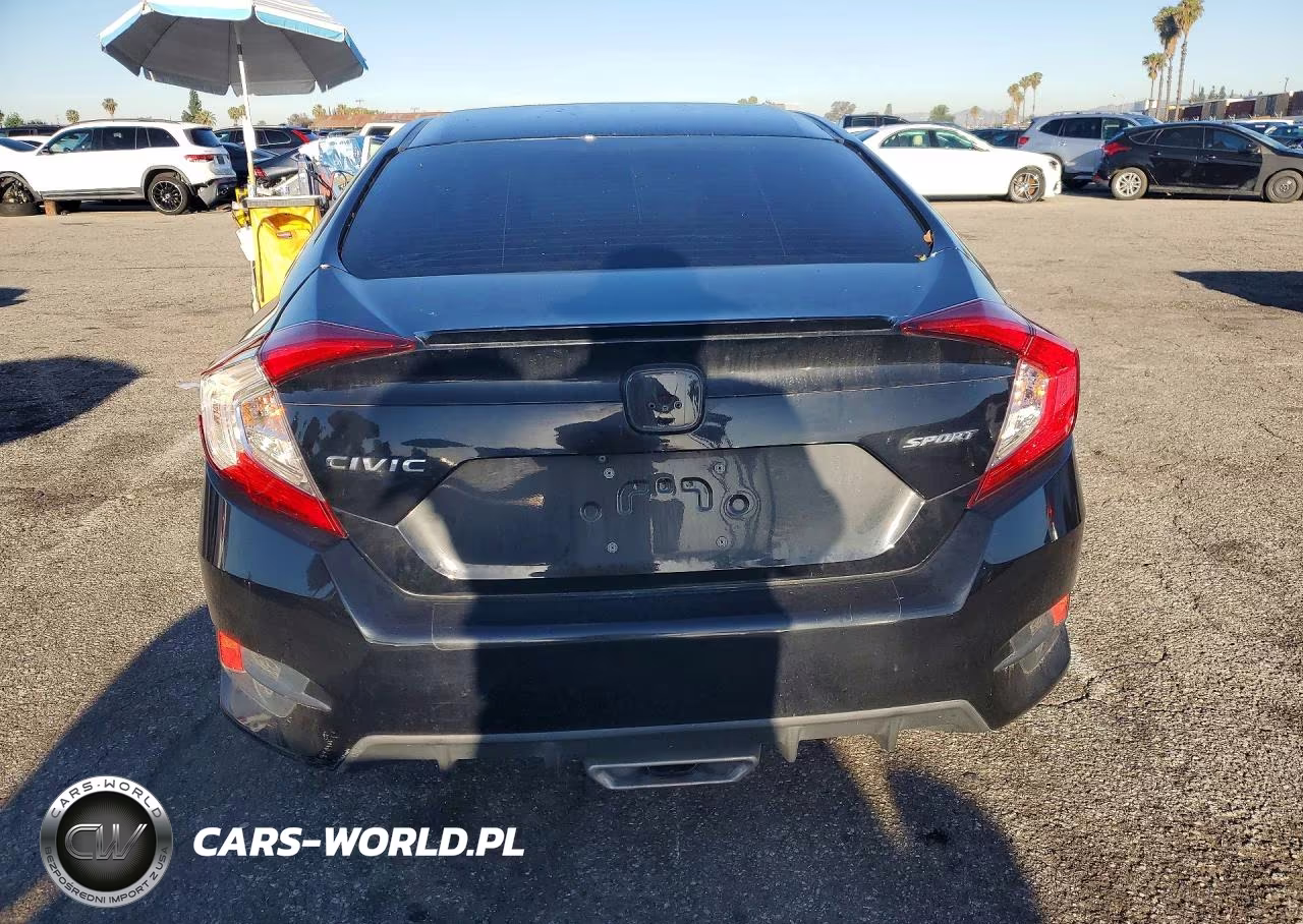 2020 Honda Civic Sport VIN:19XFC2F84LE204550 - 6
