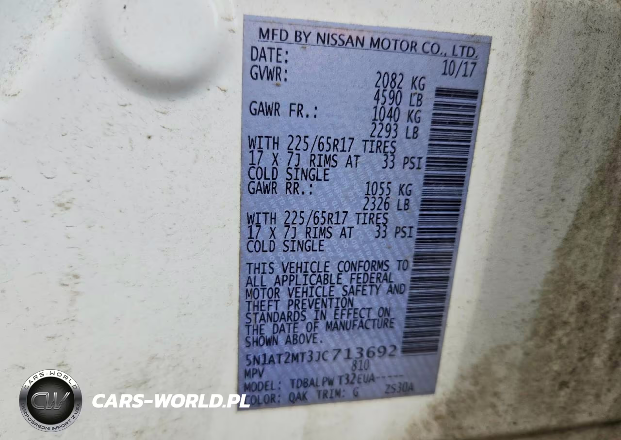 2018 Nissan Rogue S VIN:5N1AT2MT3JC713692 - 13