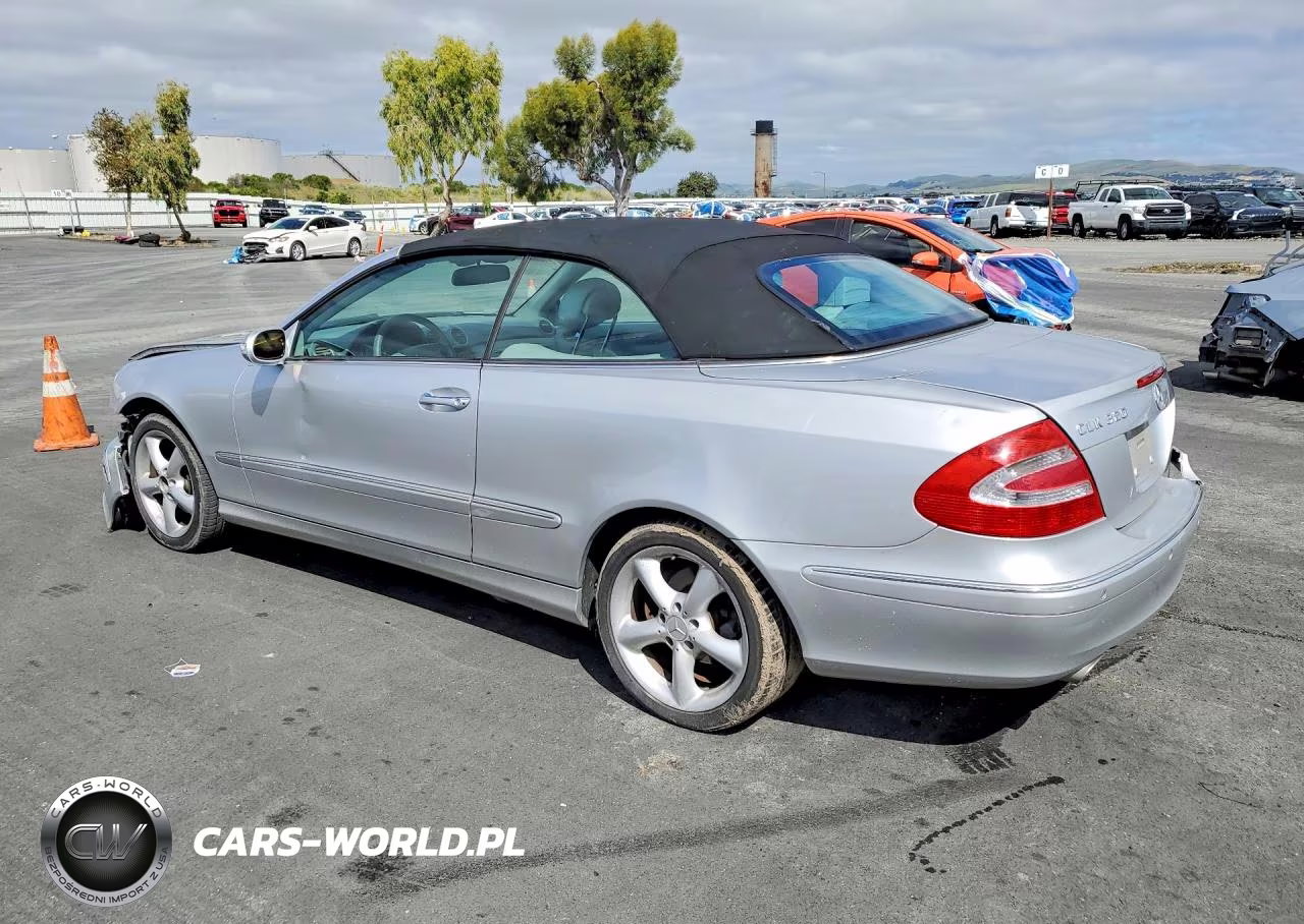 2004 Mercedes-Benz Clk 320 VIN:WDBTK65G74T033306 - 2