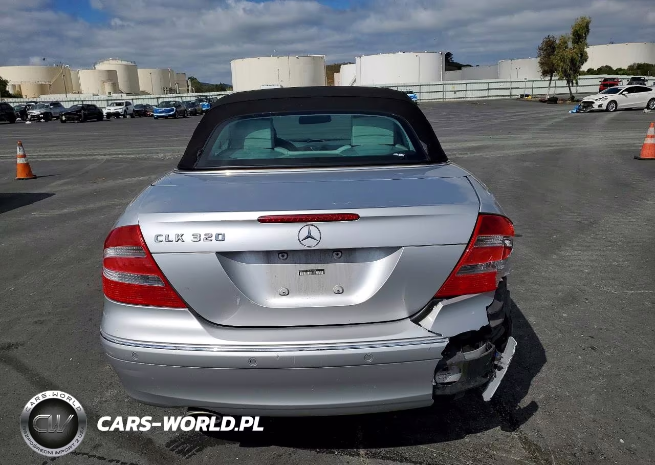 2004 Mercedes-Benz Clk 320 VIN:WDBTK65G74T033306 - 6