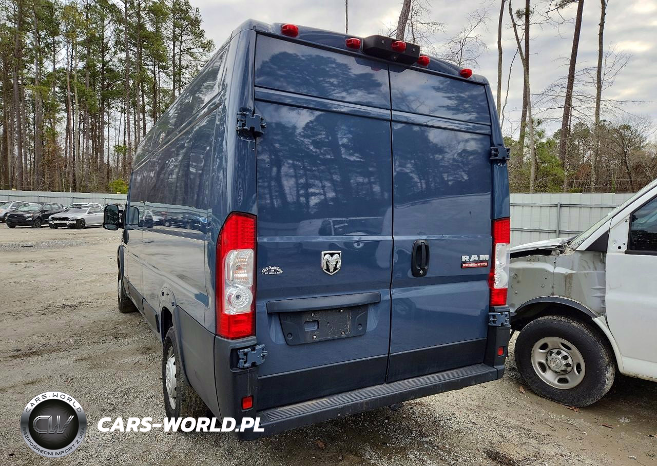 2022 Ram Promaster 3500 Delivery Van VIN:3C6MRVJG3NE125841 - 2