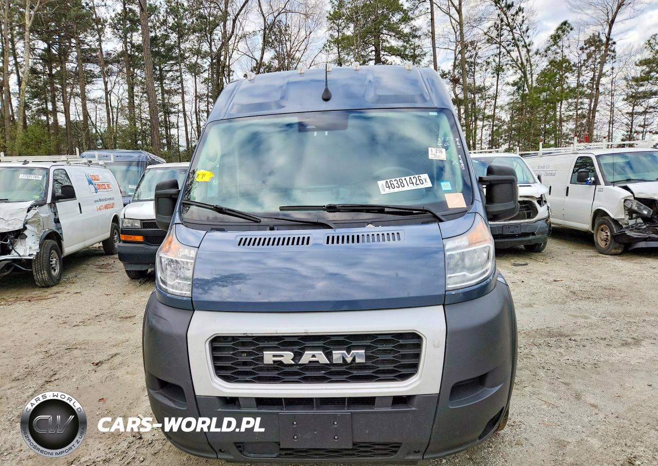 2022 Ram Promaster 3500 Delivery Van VIN:3C6MRVJG3NE125841 - 5