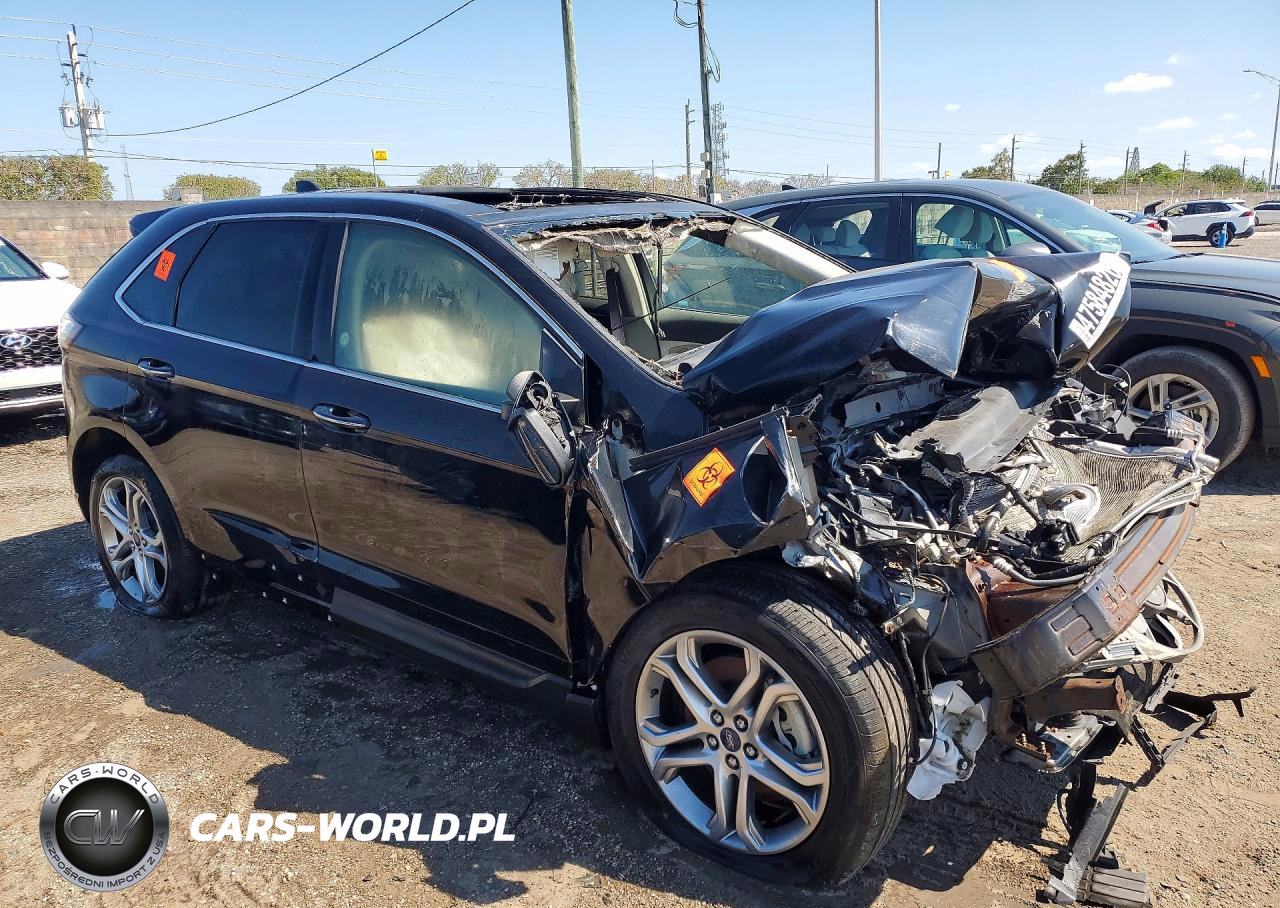 2016 Ford Edge Titanium VIN:2FMPK4K84GBB84088 - 8