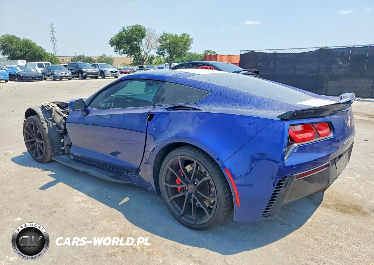 2017 Chevrolet Corvette Grand Sport 2Lt VIN:1G1YY2D70H5117924 - 2