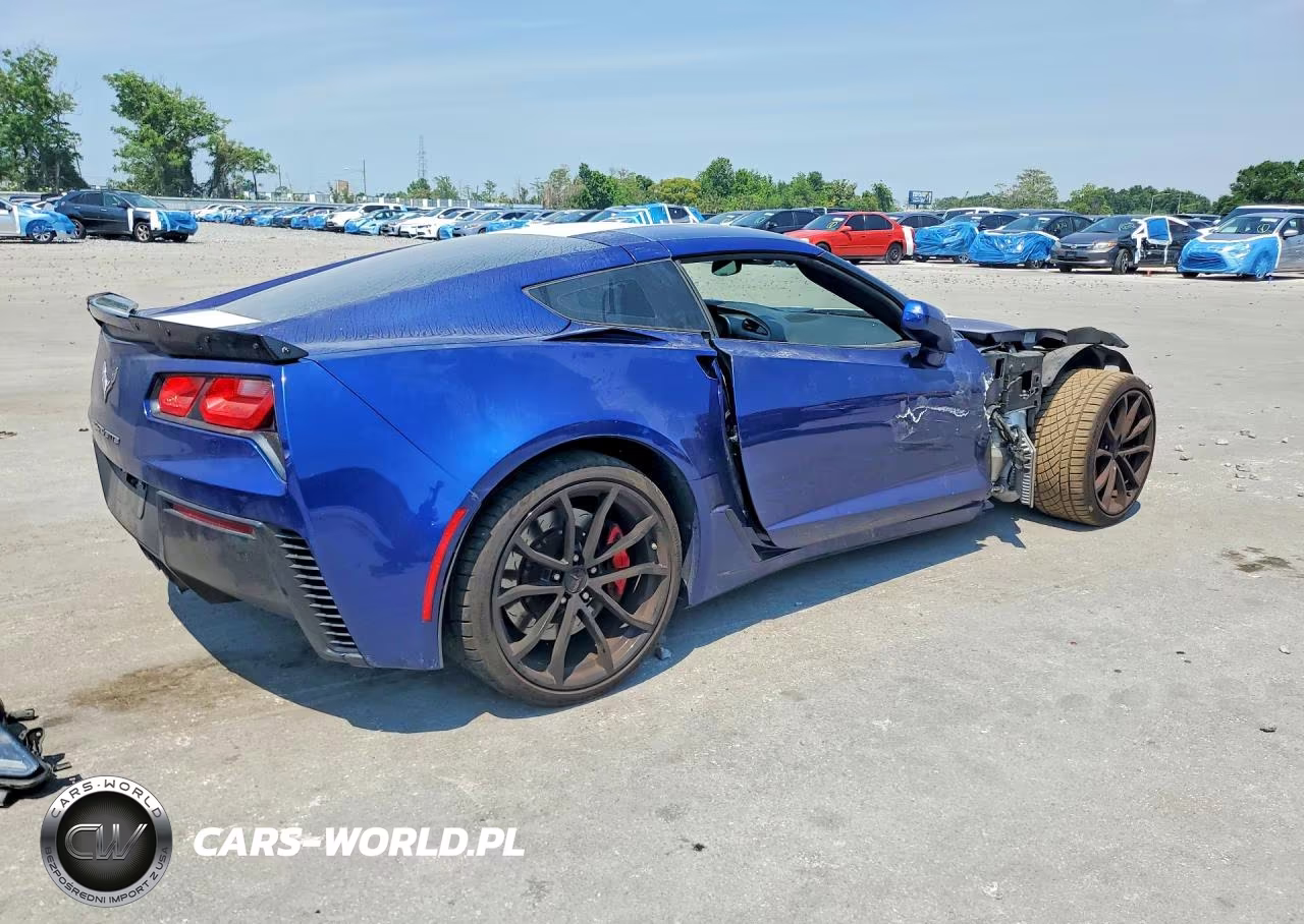 2017 Chevrolet Corvette Grand Sport 2Lt VIN:1G1YY2D70H5117924 - 3