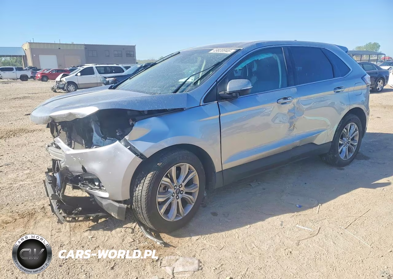 2022 Ford Edge Titanium VIN:2FMPK4K90NBB03531 - 1