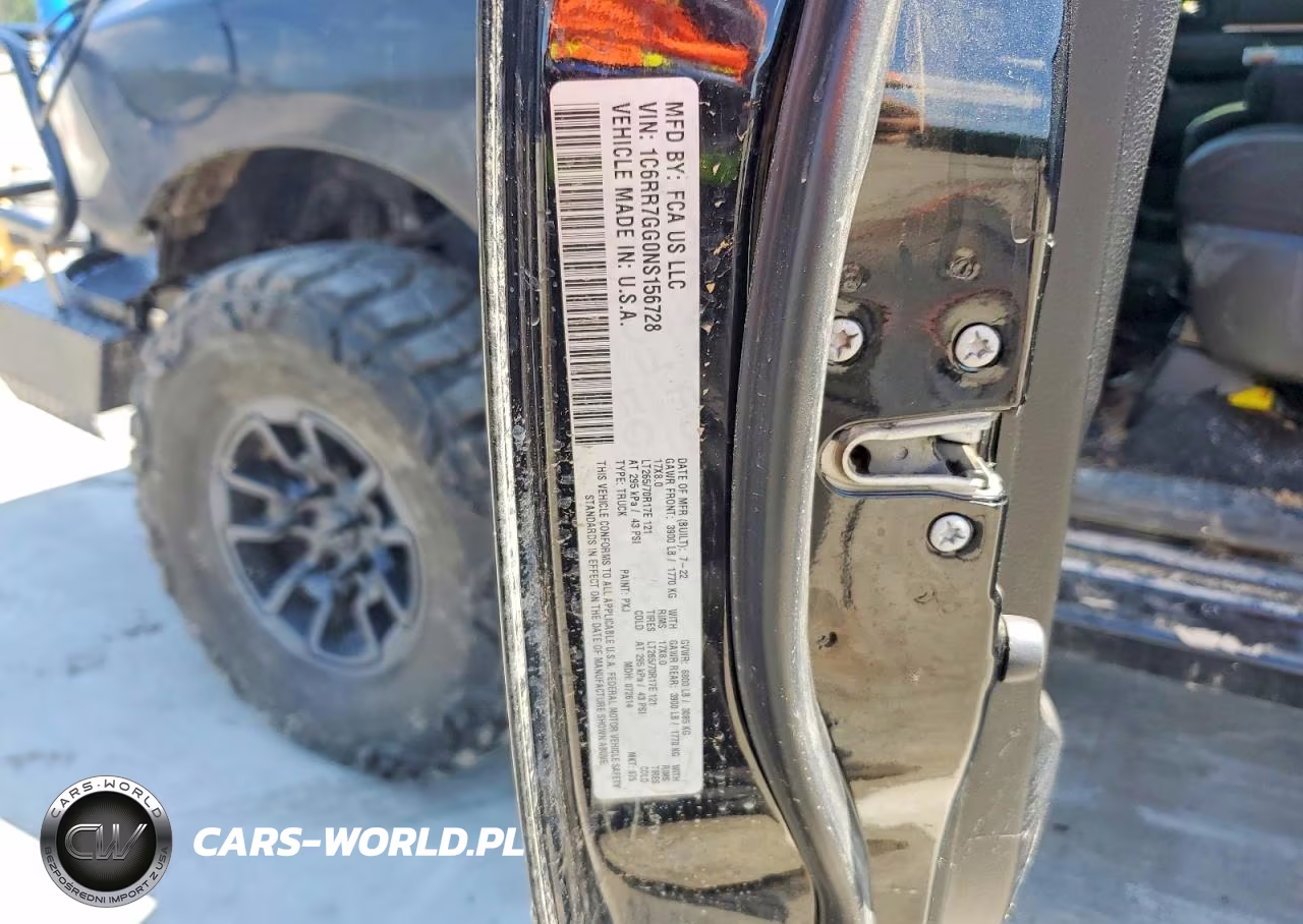 2022 Ram 1500 Classic Slt VIN:1C6RR7GG0NS156728 - 12