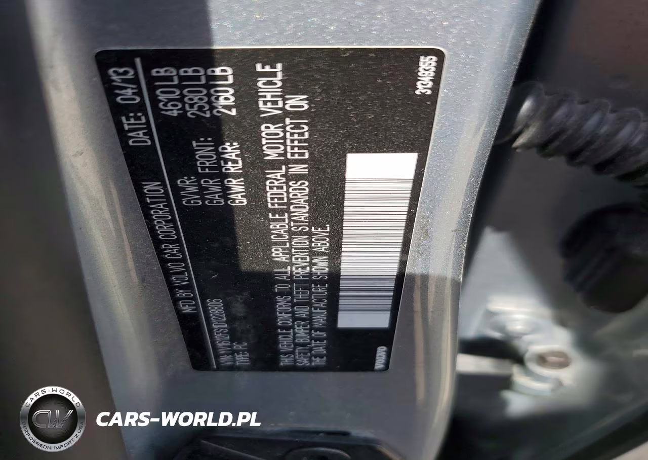2013 Volvo S60 T5 VIN:YV1612FS1D1228806 - 12