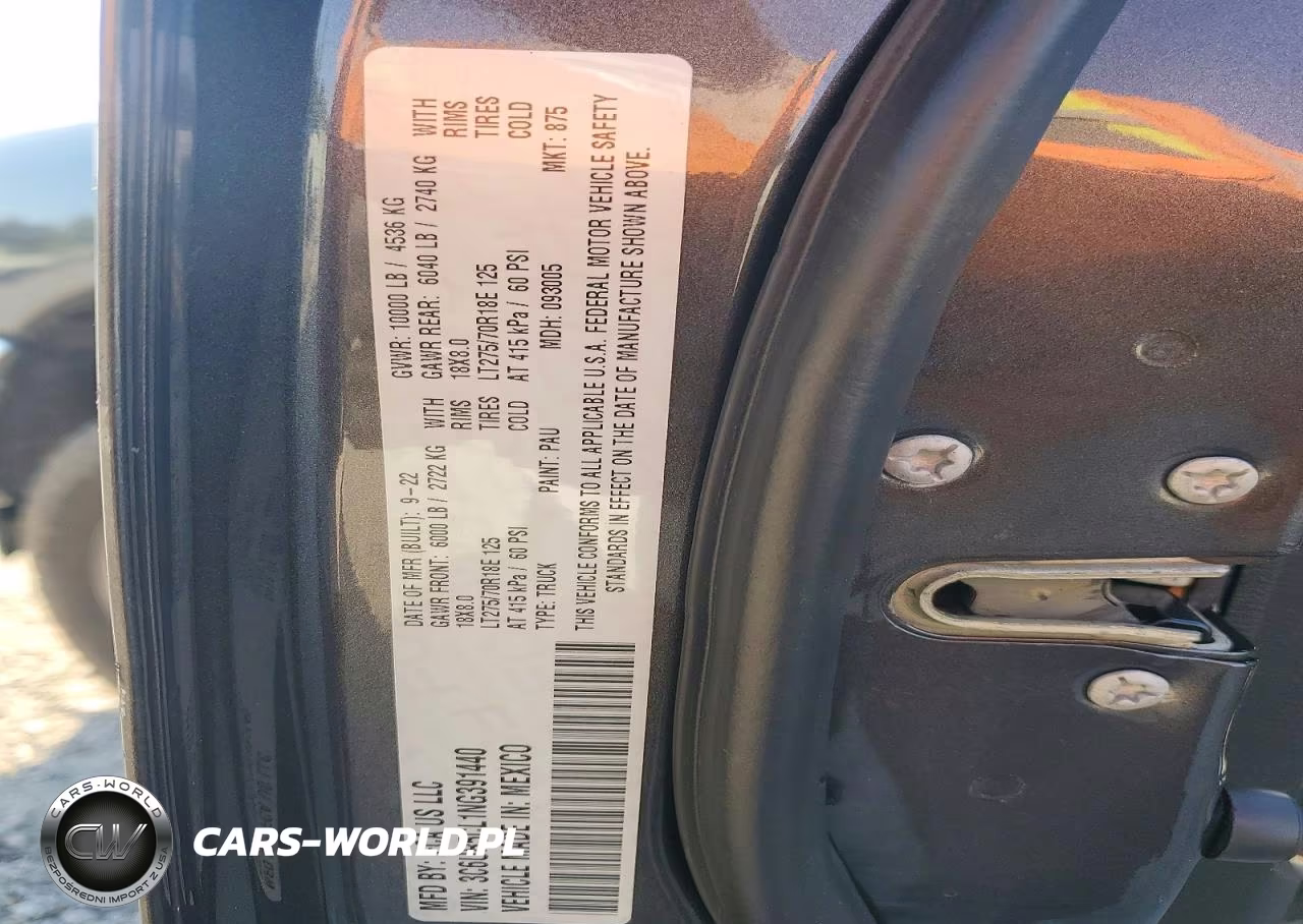 2022 Ram 2500 Tradesman VIN:3C6UR5CL1NG391440 - 12