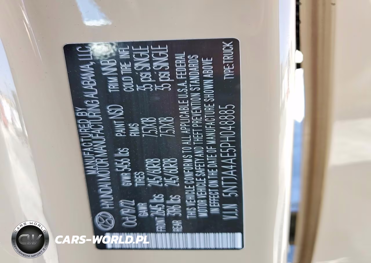 2023 Hyundai Santa Cruz Se VIN:5NTJA4AE5PH048885 - 12