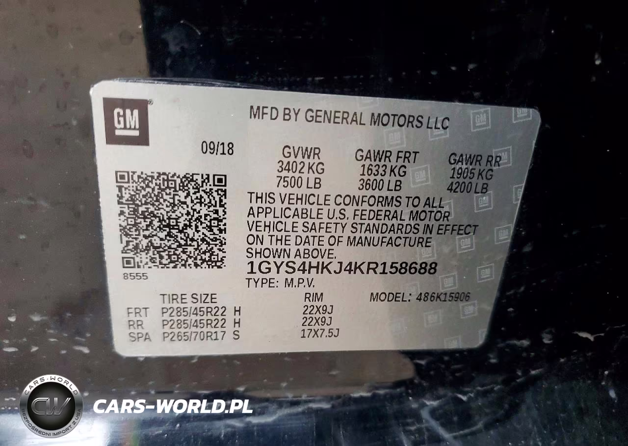 2019 Cadillac Escalade Esv Luxury VIN:1GYS4HKJ4KR158688 - 13
