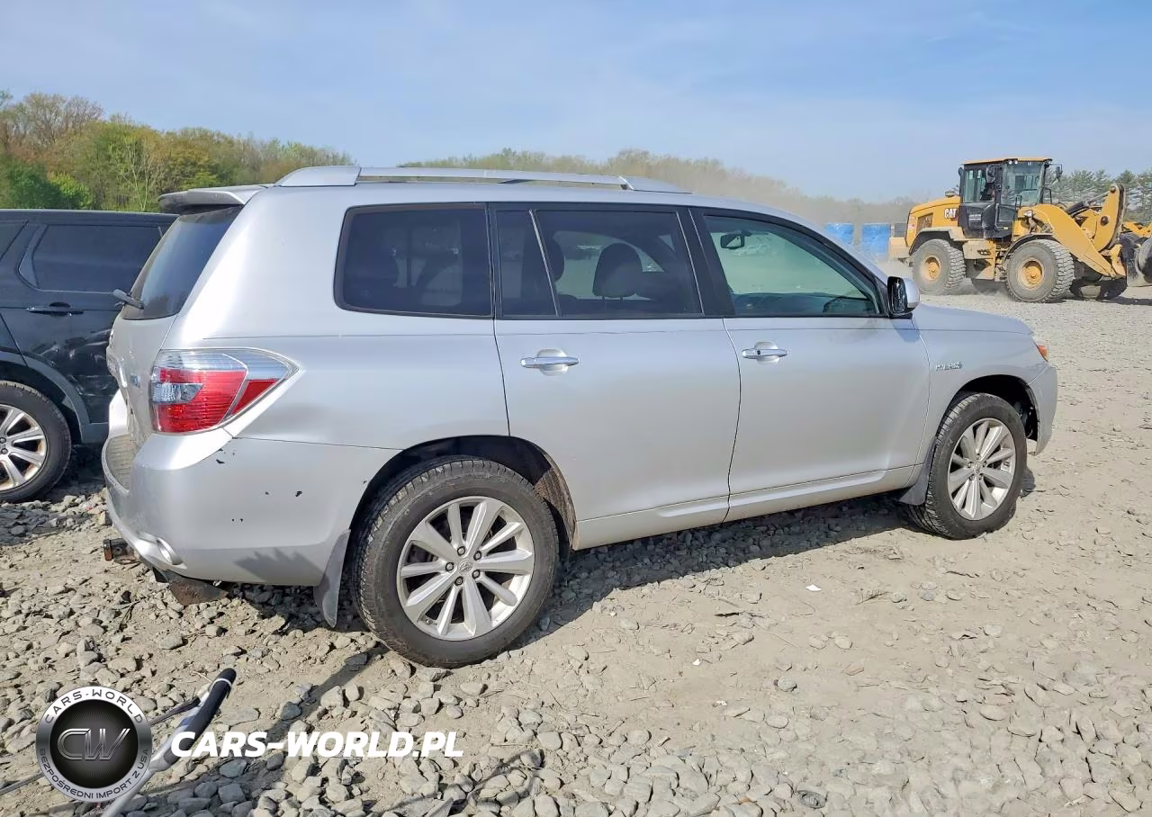 2009 Toyota Highlander Hybrid Limited VIN:JTEEW44A092027761 - 3
