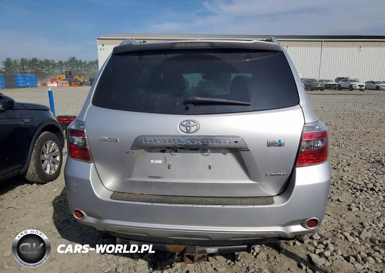 2009 Toyota Highlander Hybrid Limited VIN:JTEEW44A092027761 - 6