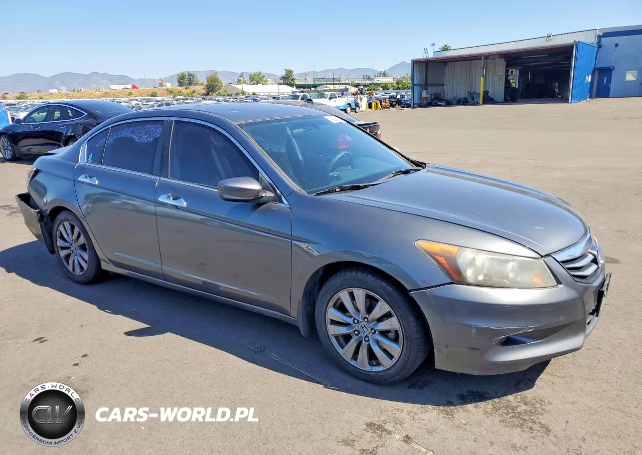 2012 Honda Accord Ex VIN:1HGCP3F75CA026849 - 4