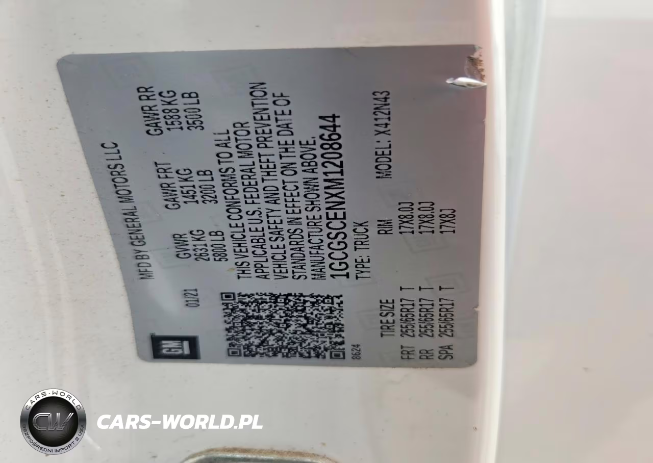 2021 Chevrolet Colorado Lt VIN:1GCGSCENXM1208644 - 12