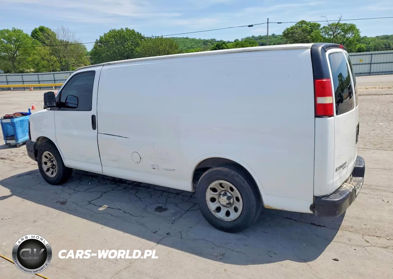 2013 Chevrolet Express G1500 VIN:1GCSGAFX7D1100627 - 2