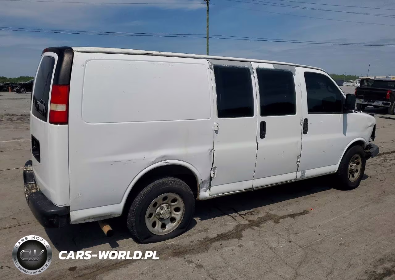 2013 Chevrolet Express G1500 VIN:1GCSGAFX7D1100627 - 3