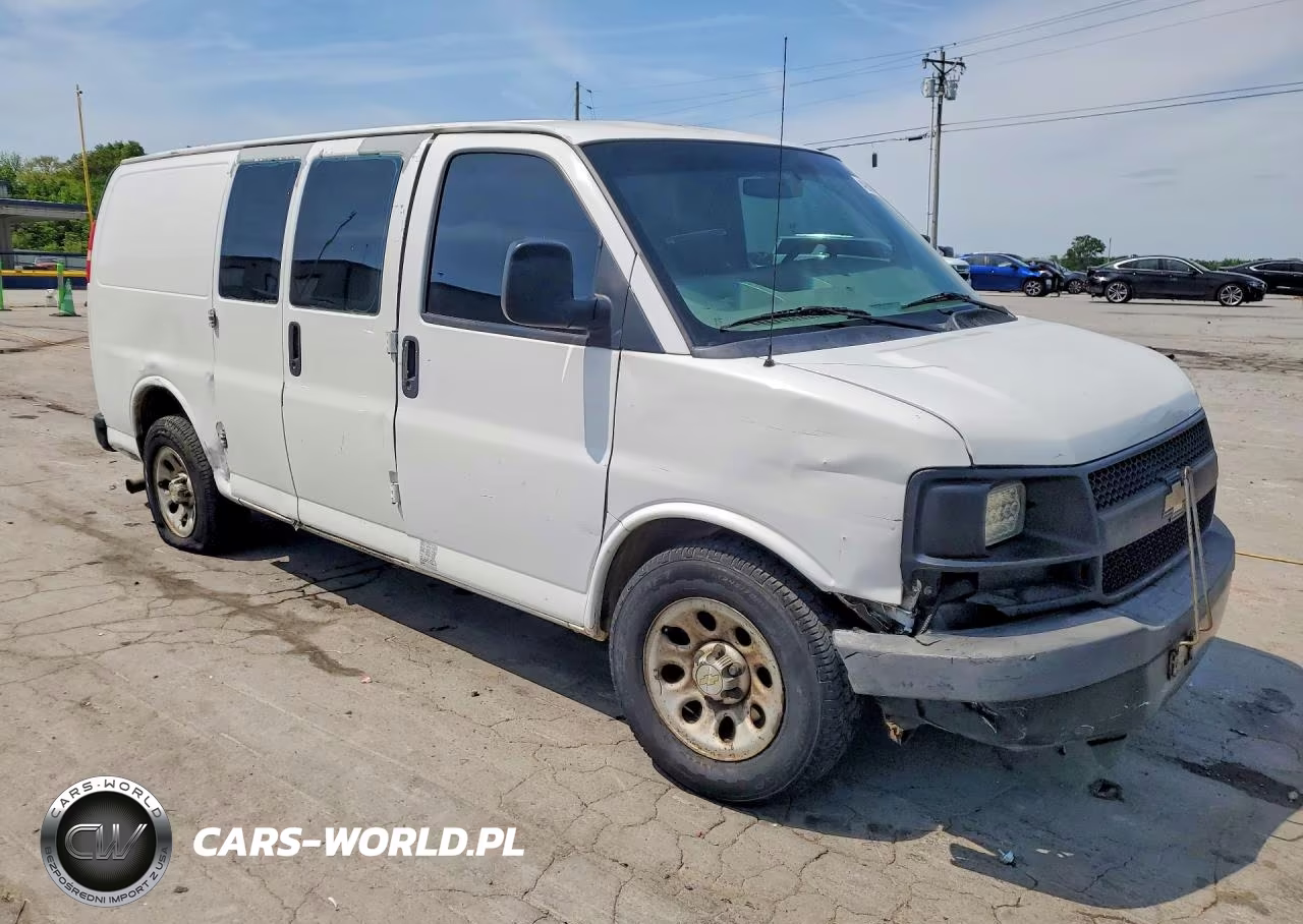 2013 Chevrolet Express G1500 VIN:1GCSGAFX7D1100627 - 4