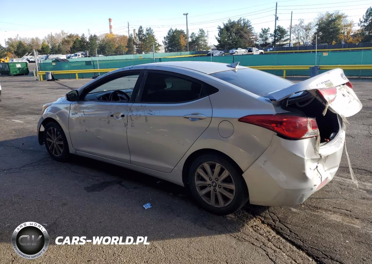 2014 Hyundai Elantra Se VIN:KMHDH4AE7EU040387 - 2