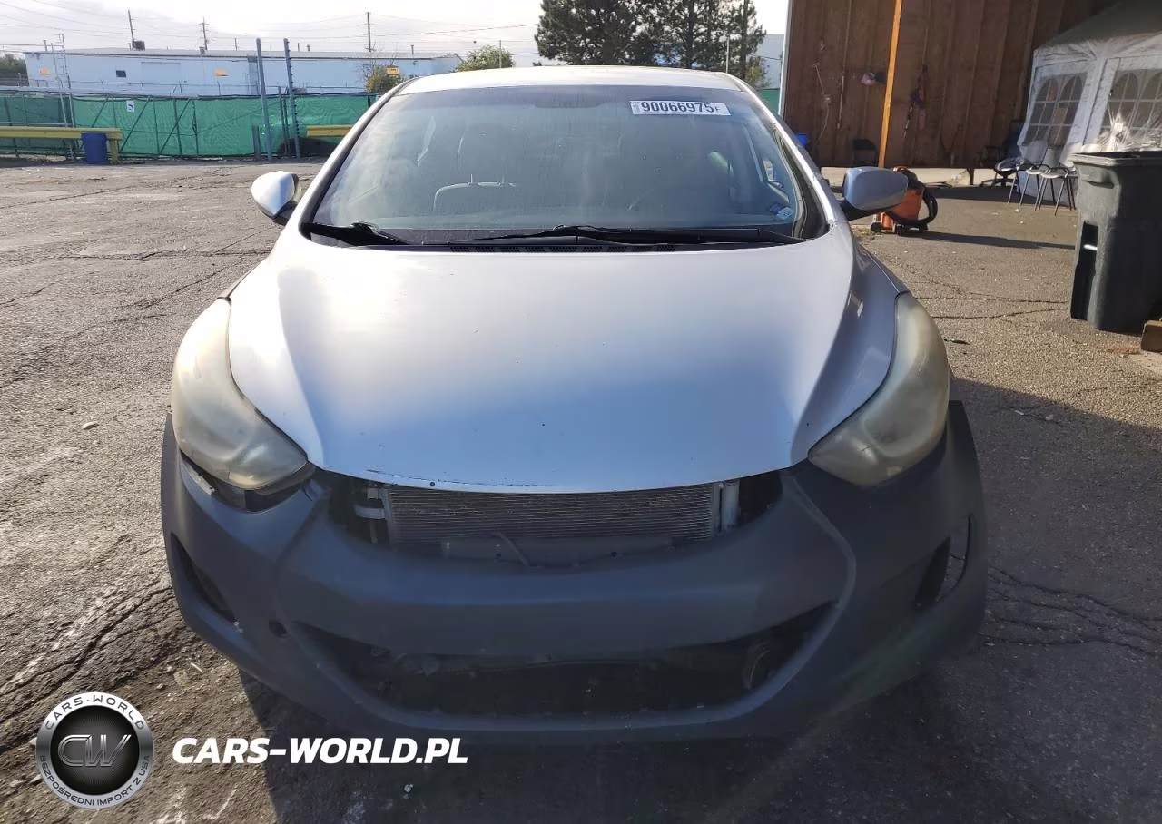 2014 Hyundai Elantra Se VIN:KMHDH4AE7EU040387 - 5