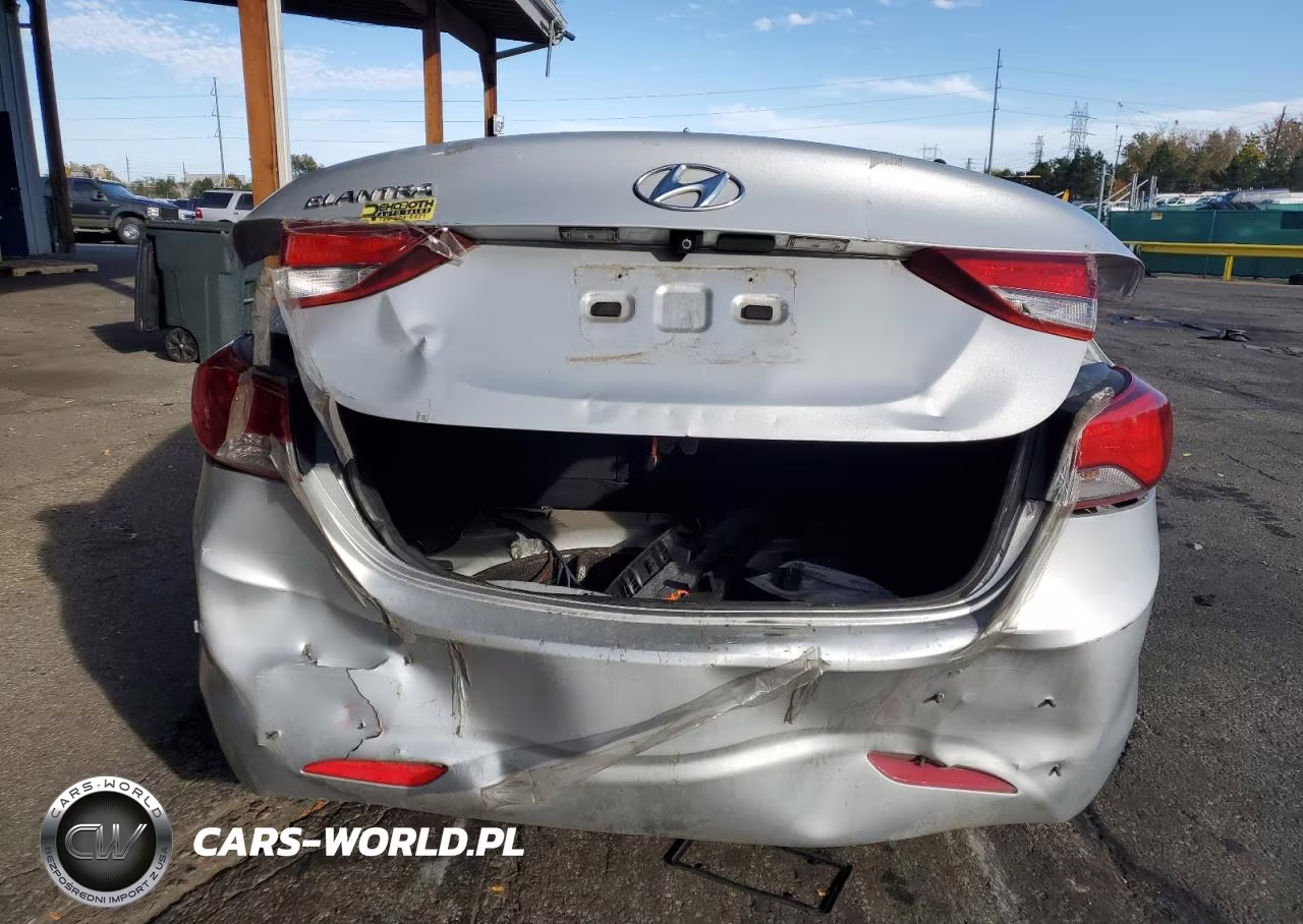 2014 Hyundai Elantra Se VIN:KMHDH4AE7EU040387 - 6