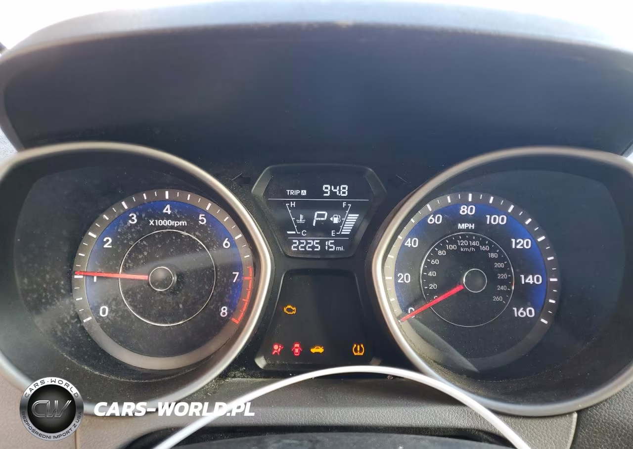 2014 Hyundai Elantra Se VIN:KMHDH4AE7EU040387 - 9
