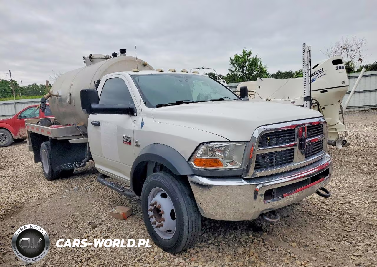 2012 Dodge Ram Chassis Cab Vacuum Truck