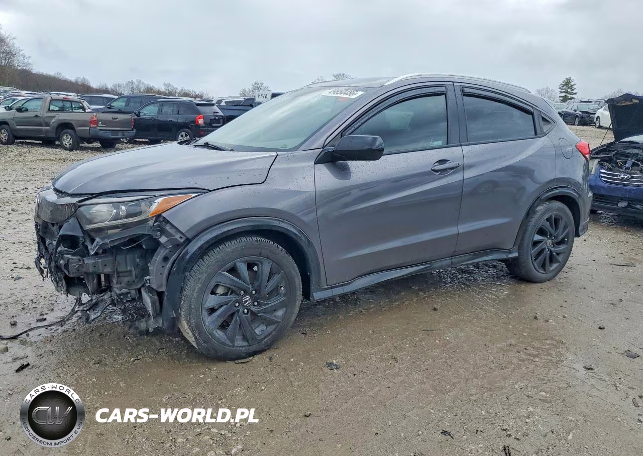 2021 Honda Hr-V Sport VIN:3CZRU6H17MM721540 - 1