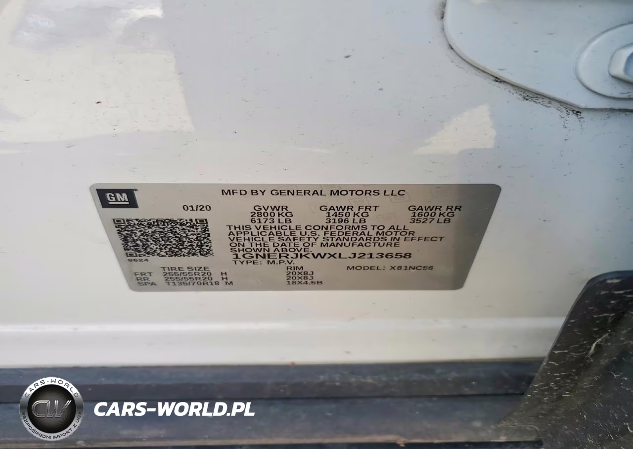 2020 Chevrolet Traverse Rs VIN:1GNERJKWXLJ213658 - 13