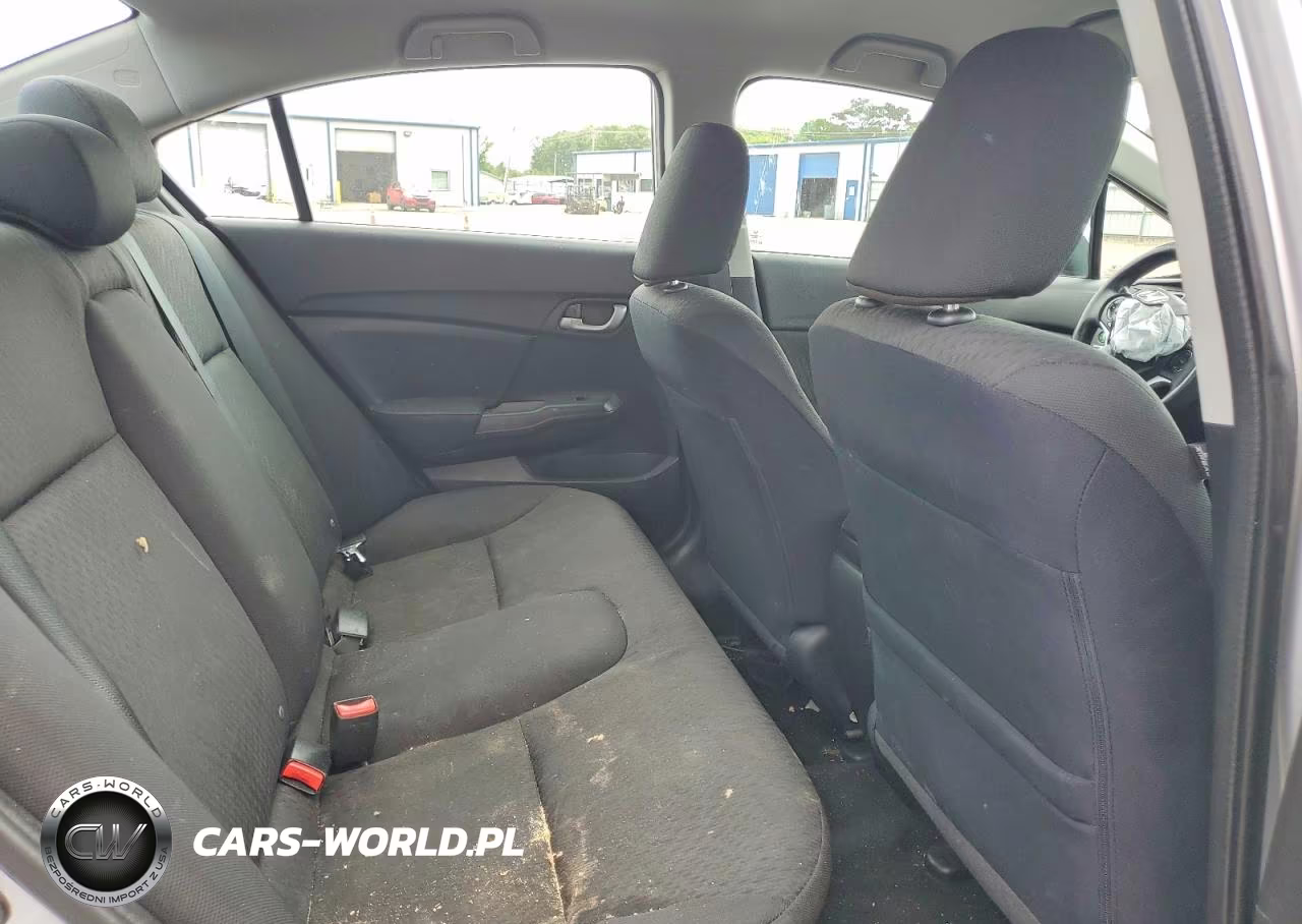 2014 Honda Civic Lx VIN:2HGFB2F52EH529697 - 10