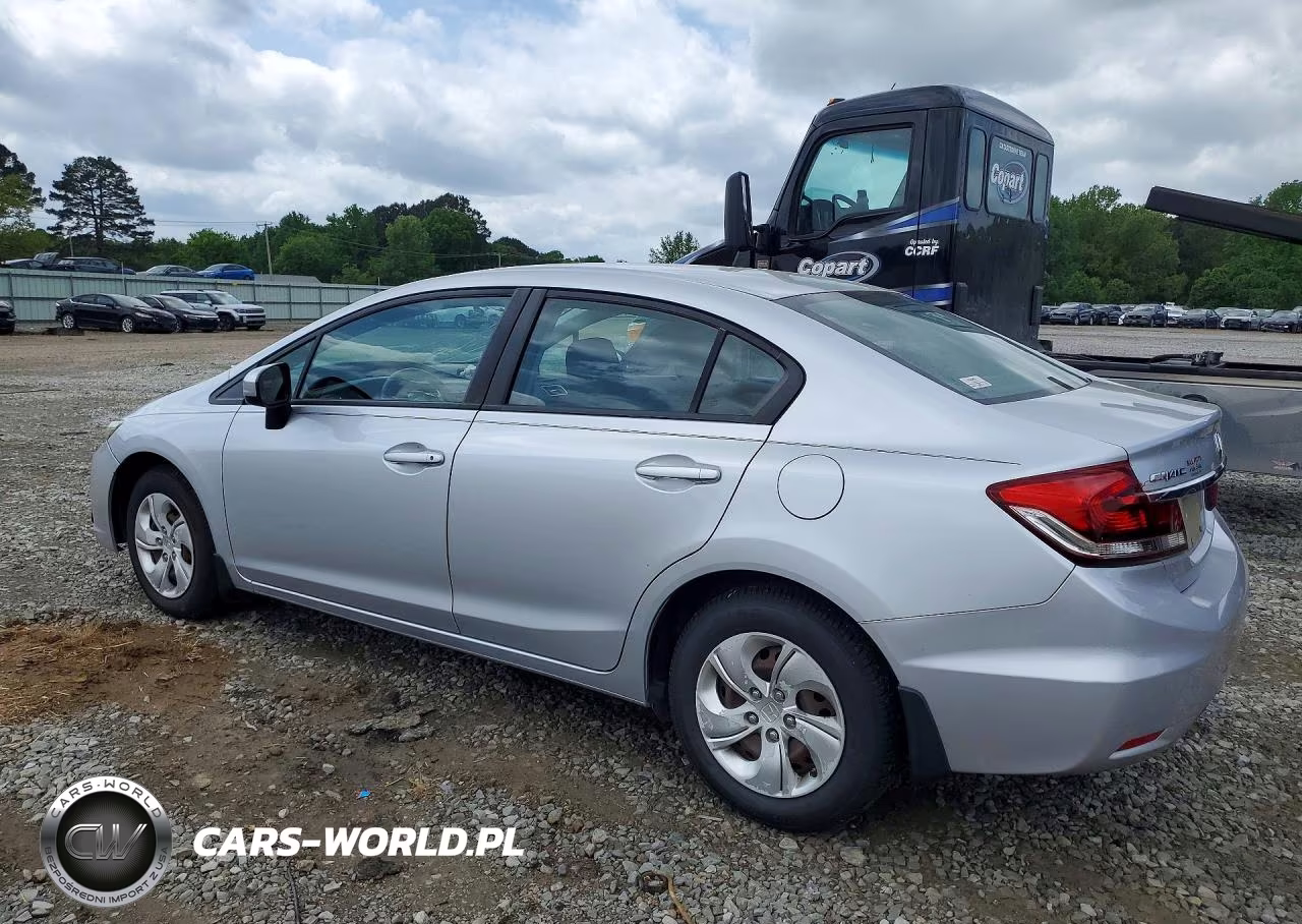 2014 Honda Civic Lx VIN:2HGFB2F52EH529697 - 2