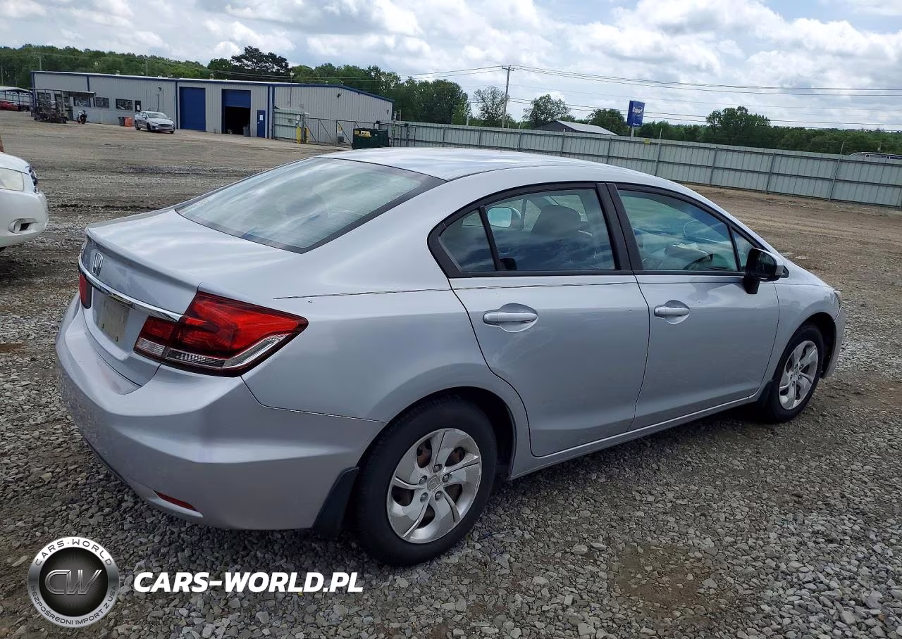 2014 Honda Civic Lx VIN:2HGFB2F52EH529697 - 3