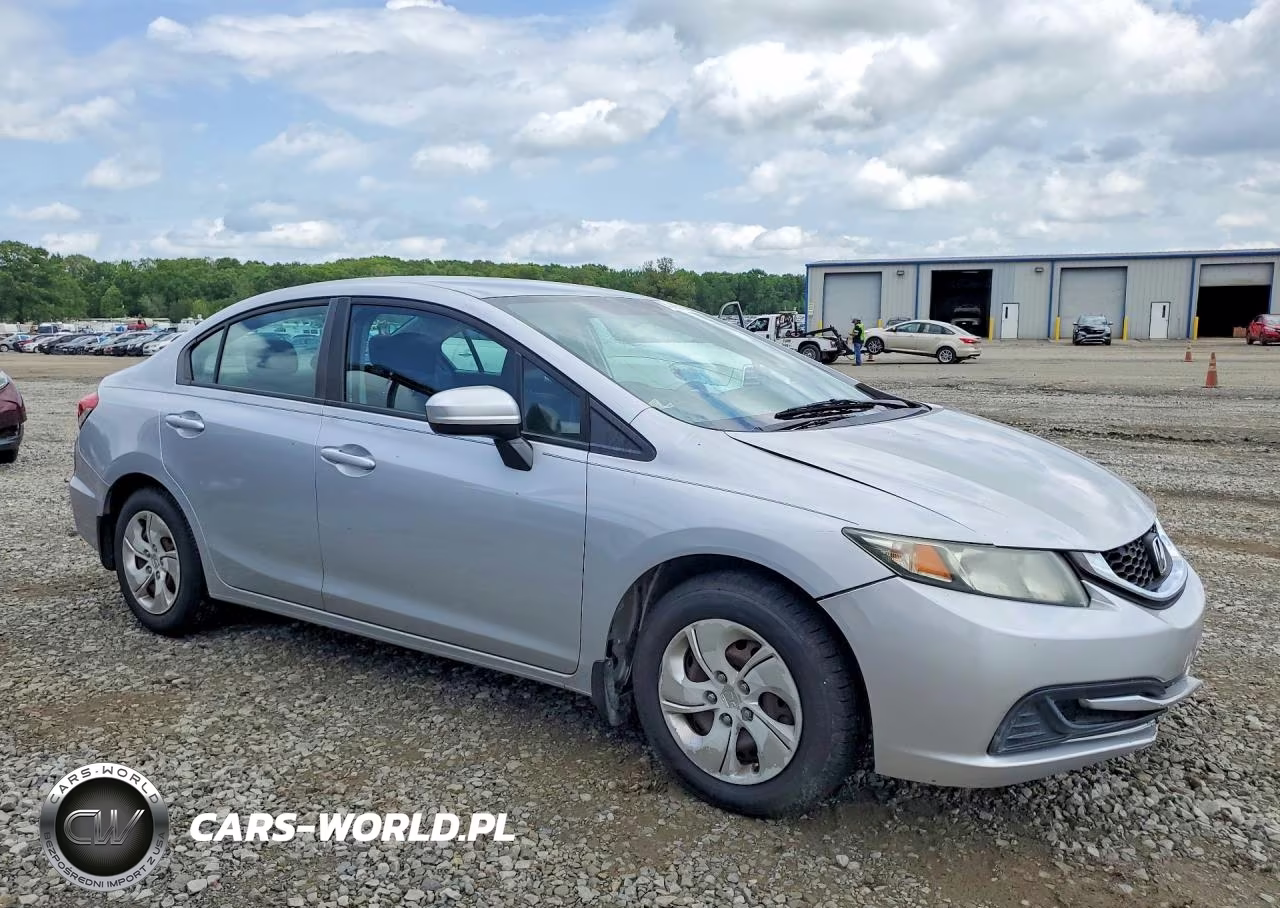 2014 Honda Civic Lx VIN:2HGFB2F52EH529697 - 4