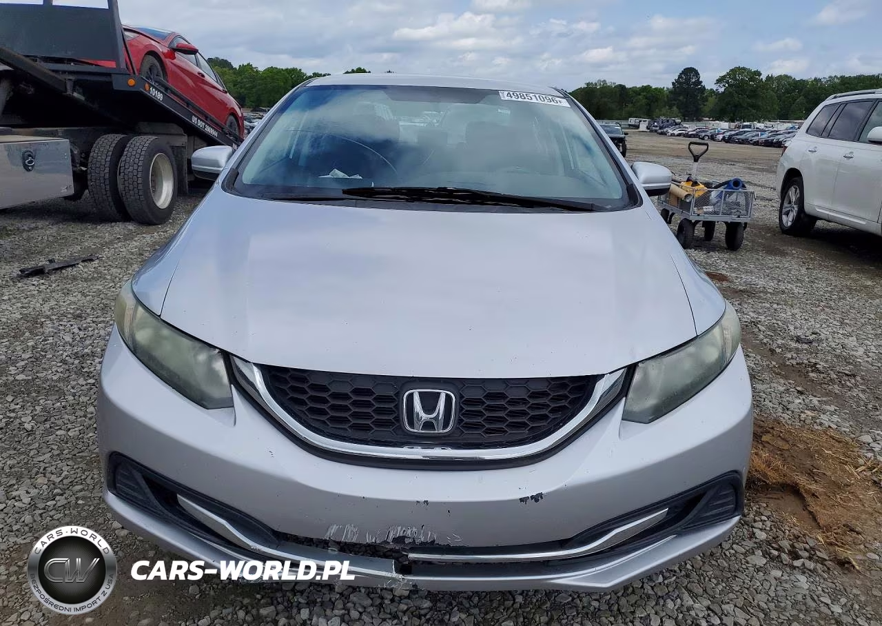 2014 Honda Civic Lx VIN:2HGFB2F52EH529697 - 5
