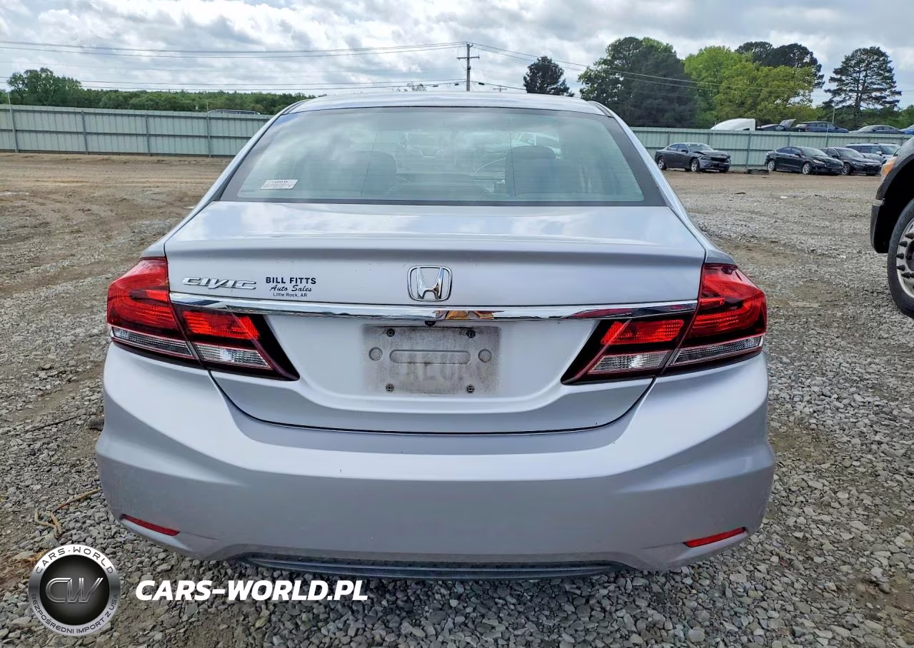 2014 Honda Civic Lx VIN:2HGFB2F52EH529697 - 6