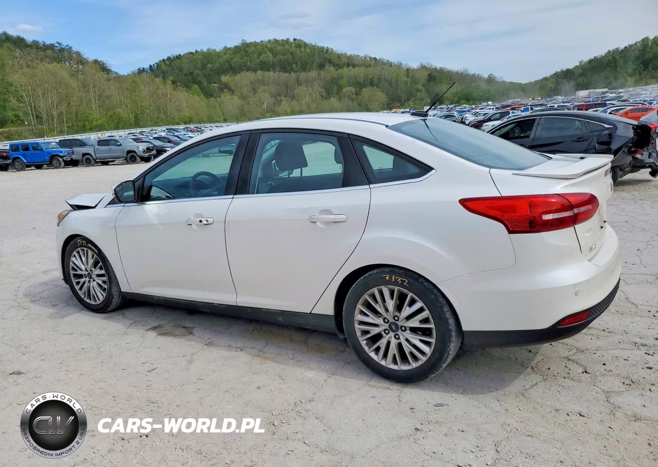 2016 Ford Focus Titanium VIN:1FADP3J22GL378298 - 2
