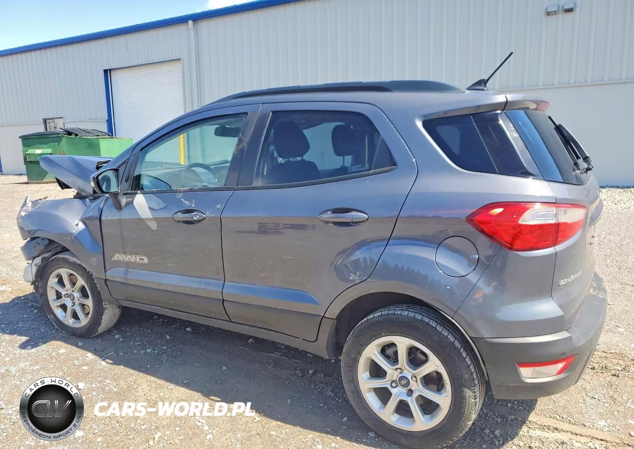 2019 Ford Ecosport Se VIN:MAJ6S3GL8KC286032 - 2