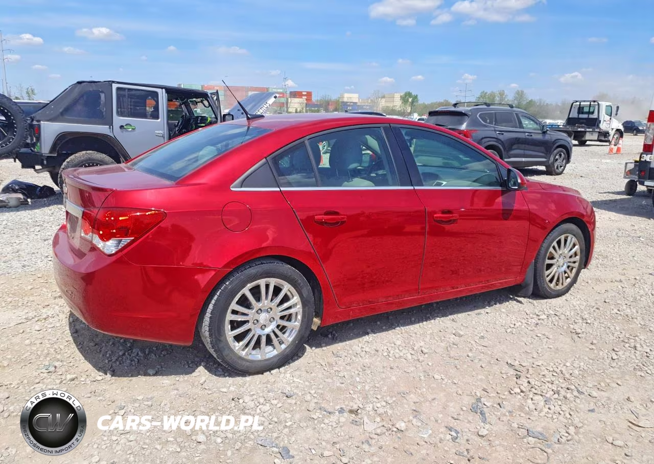 2012 Chevrolet Cruze Eco VIN:1G1PJ5SC9C7397938 - 3