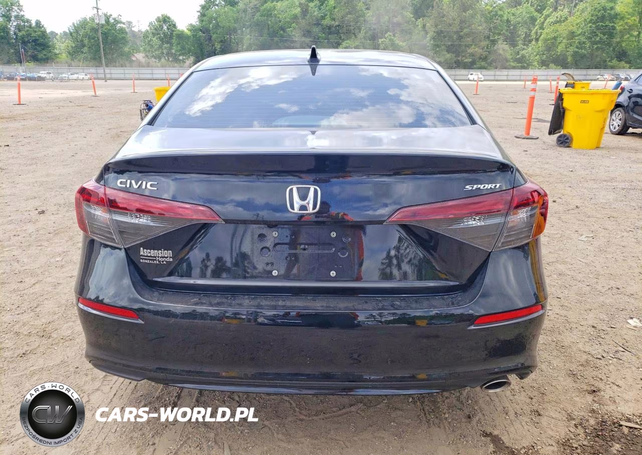 2025 Honda Civic Sport VIN:2HGFE2F53SH566907 - 6