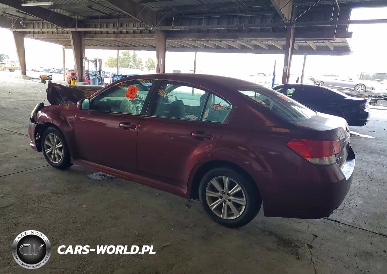 2010 Subaru Legacy 2.5I Premium VIN:4S3BMBC62A3225996 - 2