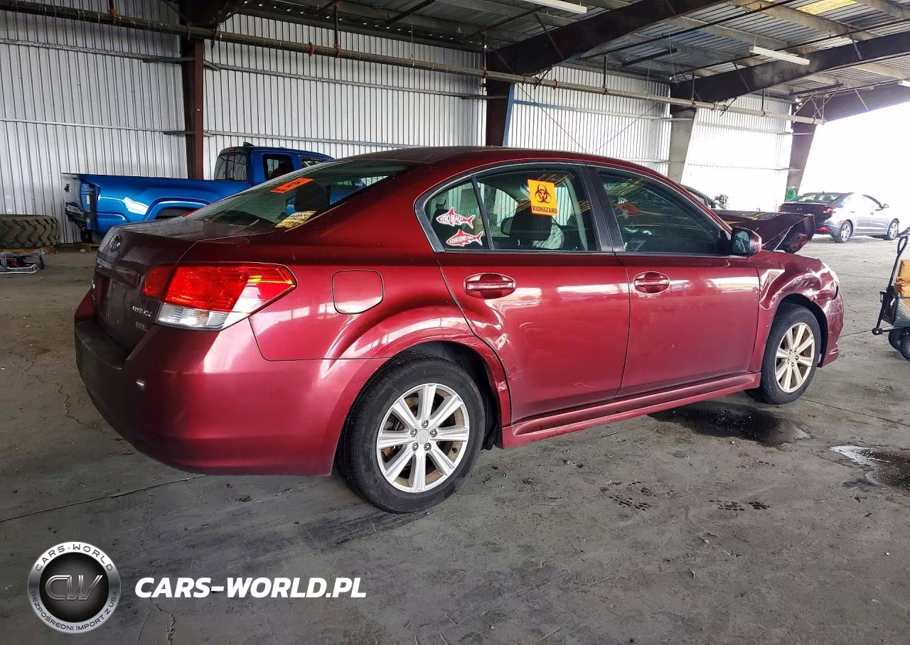 2010 Subaru Legacy 2.5I Premium VIN:4S3BMBC62A3225996 - 3