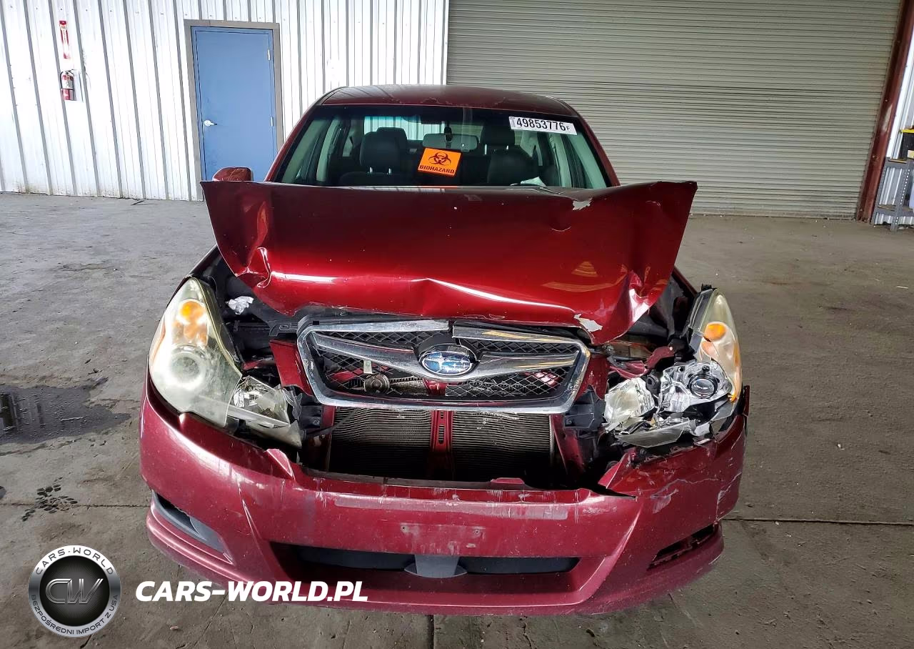 2010 Subaru Legacy 2.5I Premium VIN:4S3BMBC62A3225996 - 5